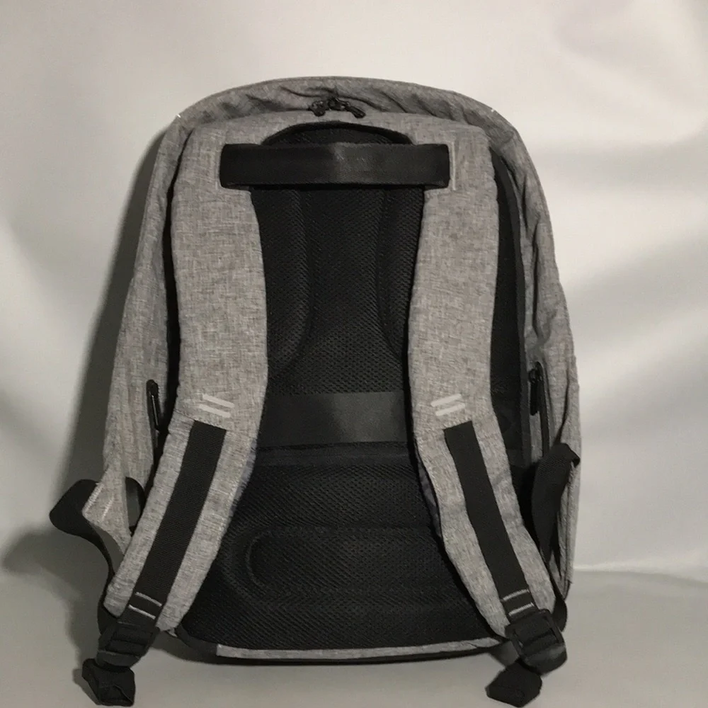 Xd Design Bobby Original Anti Theft Backpack Grey and Black Colors